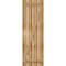 Ekena Millwork Spaced Board-n-Batten Shutters w/Z-Bar, Rough Sawn Western Red Cedar, 23W x 71H, PR RBS06Z23X071RWR - alternate 2
